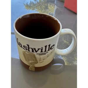 Starbucks 2011 Nashville TN Tennessee Global Icon Collector Series Mug‎ Cup 16oz
